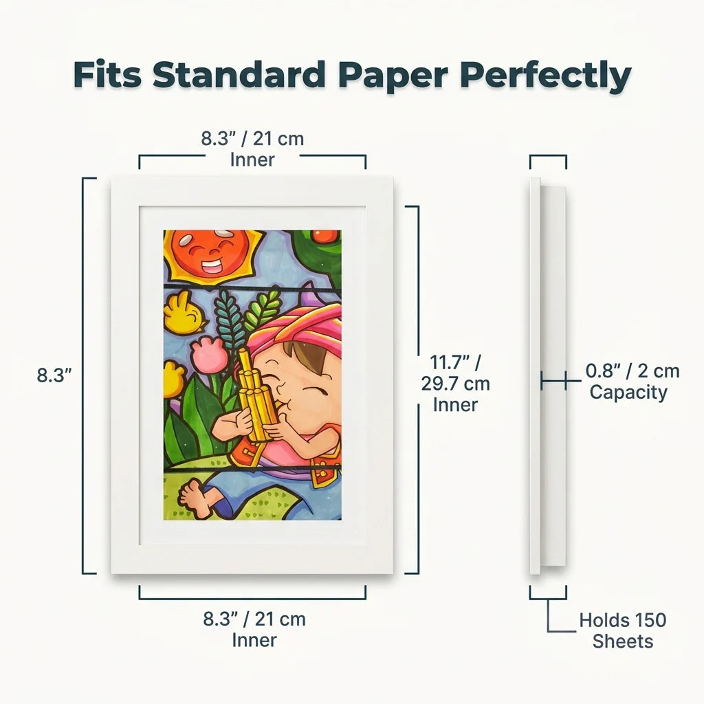 Memory Frame - Frame for Children's Drawings